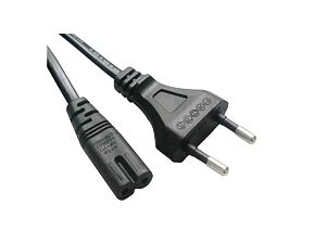 Kábel 230 V - EÚ powercord 2pin